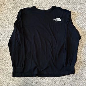 Men’s The North Face Long Sleeve T-shirt | XXL | Black